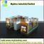 Moden New design glass cell phone kiosk,cell phone display counter mobile phone display cabinet