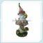 Garden Gnome resin elf figurine