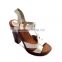 2016 Fashion Women Square sandals Cross-Strap High Heels Shoes Casual Cork Wooden Summer Platform Pumps sexy Buckle Sandals