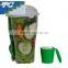 Fresh Salad Container Serving Cup Shaker with Dressing Container Fork Food Storage