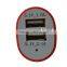 Portable mini speaker style usb charger adapter