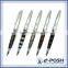 Chocoolate color quality electric engrave plating metal parker refill gift ball pen