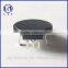 10mm rotary encoder with black plastic roller , ec10 volume control rotary encoder switch