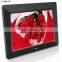 Video Playback Function wall mount LCD monitor 10inch large size digital photo frame