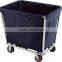 Stainless taper baking finish hotel linen truck