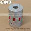 Popular Clamp Type Oldham Coupling shaft rubber coupling Servo Coupling