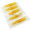 Coloured Disposable Tattoo tip 7FT Yellow
