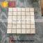 ivory Grey limestone square mosaic beige color chip size 47*47mm