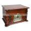 Portable Wooden turntable Recordable Music Center USB SD MP3 Vinyl player