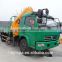 Made in China truck with crane 4 ton