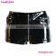 Hot Sexy Black Womens Short Used Leather Pants Woman