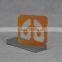 Custom Logo Silk Screen Printed Acrylic Thick Sign Holder