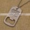 2016 Hot sale custom engrave metal country flag dog tag
