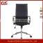 modern leather chrome base swivel funny office chairs