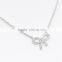2016 Fashion Butterfly Design Crystal Necklace