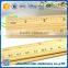 2016 promotional customer oem 15cm/6inch straight wooden ruler