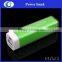 Promotional gift lipstick power bank 2600mah with real capacity