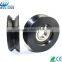 China High Speed 50mm grooved wheel 6001zz