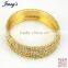 Wholesale European gold plated alloy rhinestone bracelet bangle JAB007