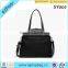trim leather handle over night women travel business tote bag