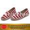 Factory Wholesale women canvas espadrilles shoes