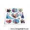 Smilie face carton flashing reflect light tape paper sticker