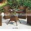 aluminum furniture garden outdoor modern leisure elegant rattan wicker set YPS010