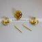 China supplier High Quality Brass Silver Locking Pin Keepers Backs