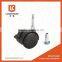 50mm swivel casters office chair wheels castors with lock and plate made in China