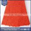 Girls formal dress lace fabric red 100% polyester lace fabric nigerian party dress cord lace fabric