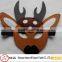 Felt panda mask ,felt animal party mask for kids Halloween gift