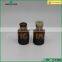 30ml Glass vial bottle with cork,amber medical glass bottle