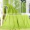 Spring / Autumn Soft Coral Fleece Blanket Flannel Bedding Article Solid Pure Color air-condition blanket