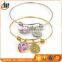 Wholesale stainless steel zodiac jewelry bracelet