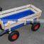 CHILD'S WOODEN PULL WAGON