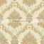 Factory Direct Supply Classic Flower Design Water Resistant PVC Interior Home Decorative Wallpaper