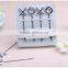 Wedding favor and gift XO fruit fork Stainless Steel Shape Metal Fruit Fork