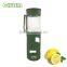high-grade borosilicate glass water bottle with rubber silicone sleeve covered