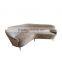 Cruve shape commercial sofa round sofa furniture YS7081