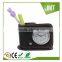 leather office desk set desk pen holder with clock
