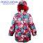 Winter Girls' Padded Skiing Jacket and Pants Hooded Outdoor Clothing Sets