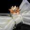 cheap Crystal Napkin Ring for Wedding decoration or souvenir
