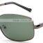 Premium quality classic metal frame aviator pilot driving polarized sunglasses for man eyeglasses eyewear