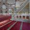 Red mosque prayer carpets Super soft prayer carpets Wool material carpets