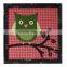 Burlap Wall Art Decoration Black Wood Frame Printing