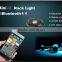 9W RGB mini LED rock light controled by cellphone