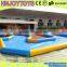 Irregular shape cheap inflatable swimming pool malaysia
