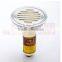 Submarine UTY50-10 Morden bathroom/kitchen brass floor drains with chrom plating