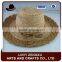 Hand crocheted straw outdoor hat and cap