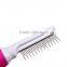 Long and Short Steel Pin Pet Grooming Comb Hair Cleaning